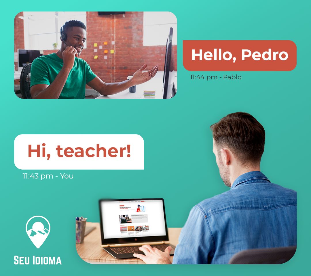 Aulas particulares de inglês online - Escola De Idiomas