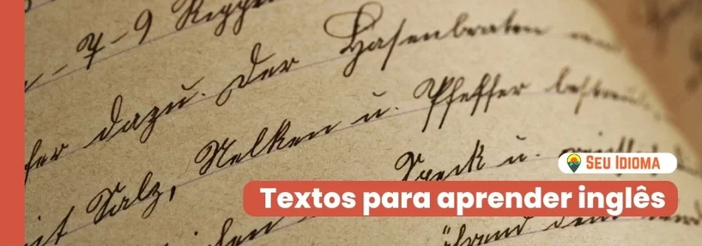 Textos para estudar inglês