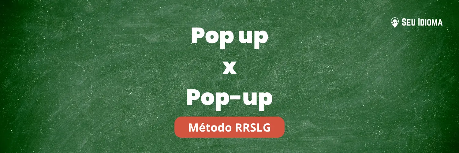 diferença pop up e pop-up