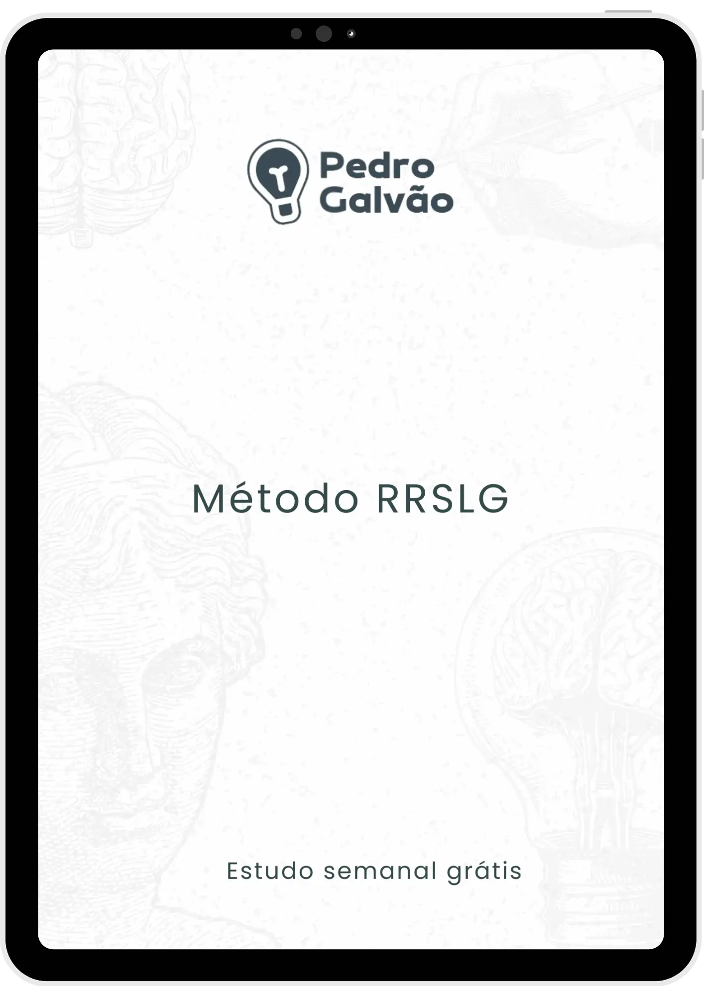 estudo semanal grátis - método rrslg -mockup
